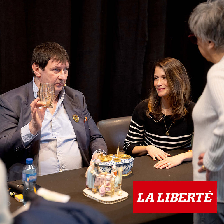 Un duo de choc à la Brocante de la Gruyère